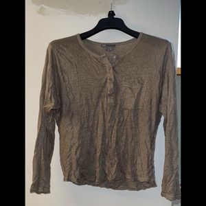 Vince long sleeve shirt.